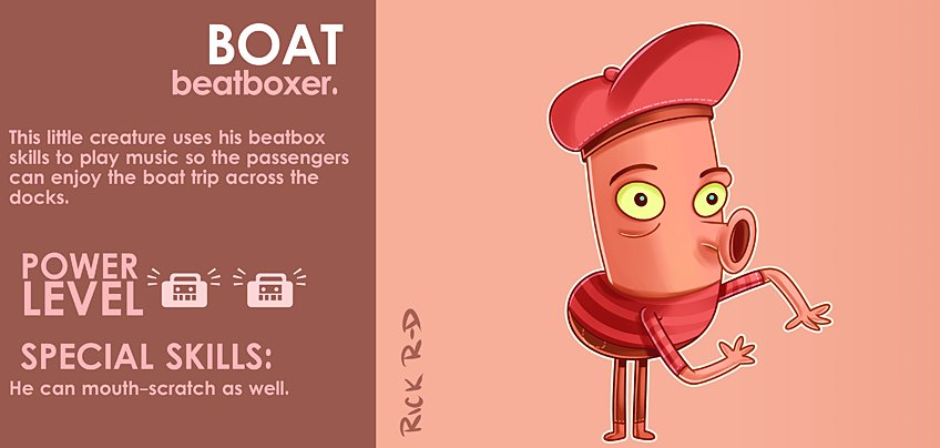 315_Cartoon_BeatBox_Creature_who_plays_music_on_boats_by_Rick_Ruiz-Dana