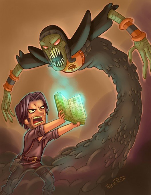 Ilustración para el libro de Perdeliquium