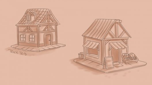 Desarrollo_arte_concepto_ciudad_medieval_RPG__cartoon_casas_edificios_2_31-08-2012_por_Rick_Ruiz-Dana