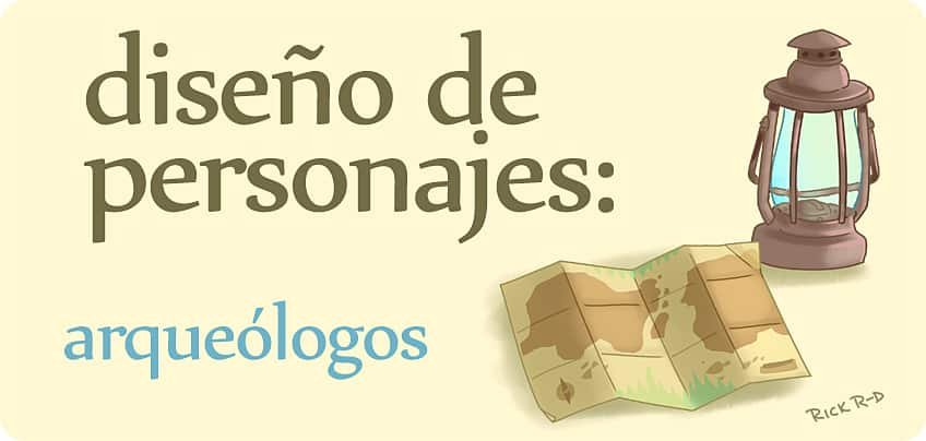 cartoon-diseño-de-personajes-Arqueologos_exploradores_por_Rick_Ruiz-Dana