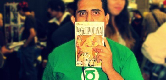 Rick “R-D“ Ruiz-Dana en la convencion Tour ConComics de Guadalajara 2012