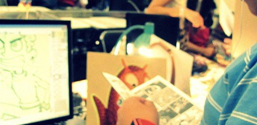 Rick “R-D“ Ruiz-Dana en la convencion Tour ConComics de Guadalajara 2012