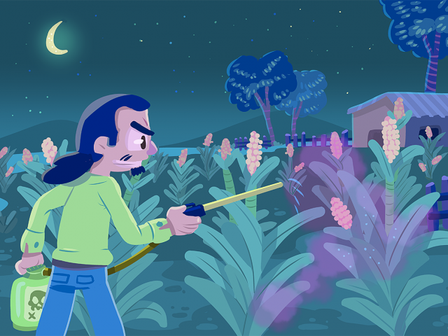 Toro, Ilustración de libro infantil