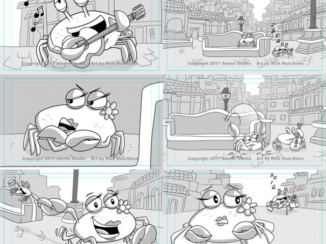 S-Mart Spot Cuaresma 2017 3D animacion Atomo Studio Storyboard por Rick Ruiz-Dana 02